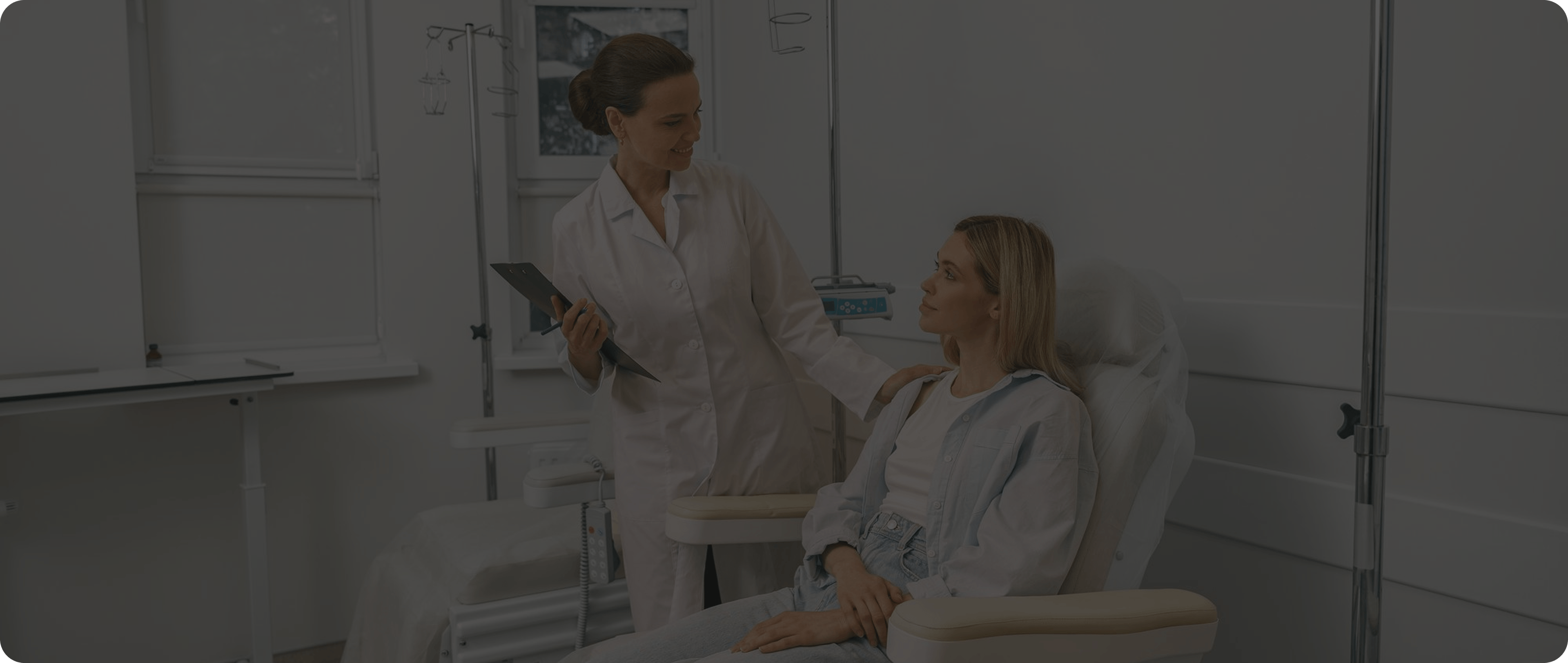Nurse and patient